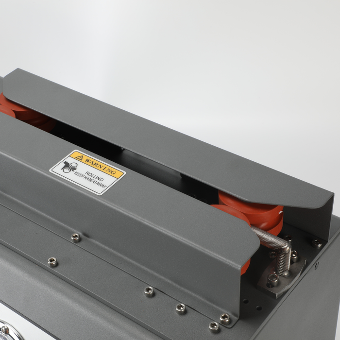 Durable ceramic blade detail on Air Column Machine Q20
