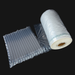 Folded air column sheet for protective cushioning of fragile items in transport