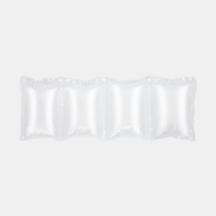 Row of inflated air pillows, 200 × 150 mm, perforated for easy separation