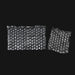 Folded section of air protective film 400×320 mm with inflated bubbles