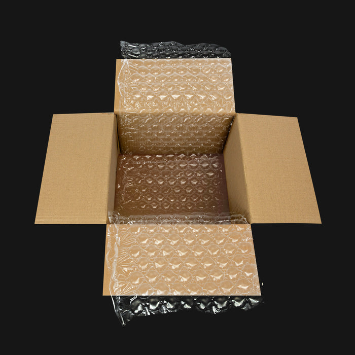 Air protective film 400×320 mm used for void fill and protection inside cardboard box