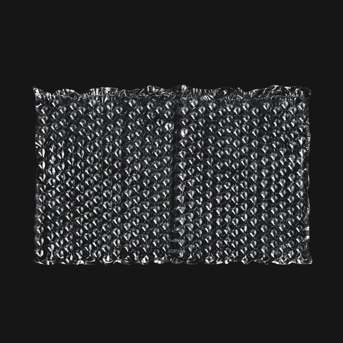 Top view of inflated air protective film 400×320 mm for packaging fragile goods
