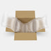 Open box with partially unrolled 200 × 200 mm air pillow film