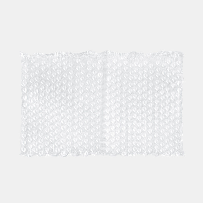 Flat section of bubble film, perforated for 400 × 320 mm segments