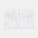 Flat section of bubble film, perforated for 400 × 320 mm segments