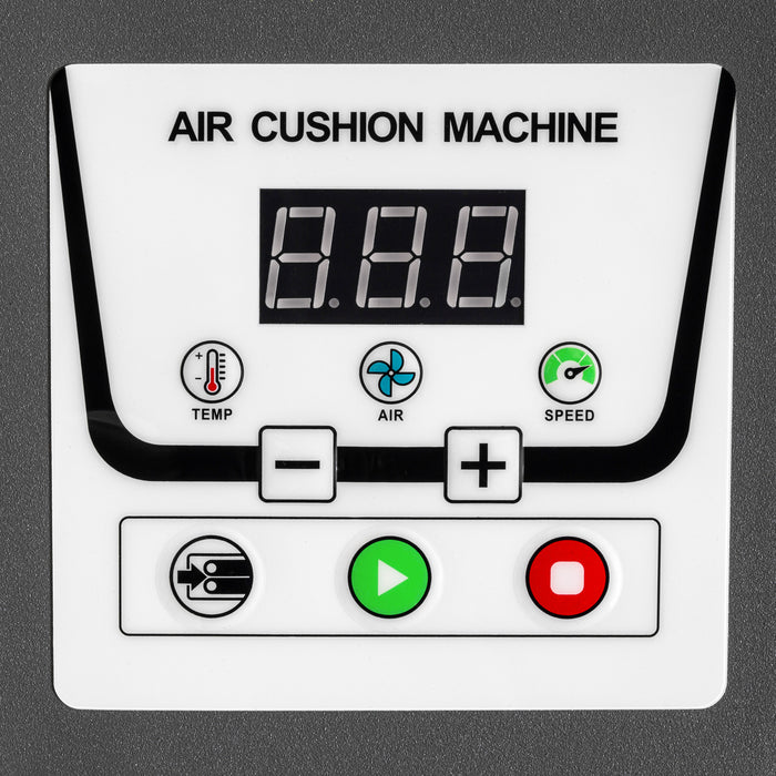 D10 control panel with temperature and air speed settings