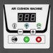 D10 control panel with temperature and air speed settings