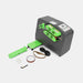 Top-angle view of D10 air cushion packaging machine in grey and green