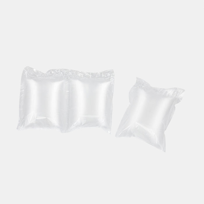 Two rows of inflated 200 × 150 mm air pillows side by side