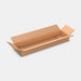DPD XS parcel cardboard box 600×170×70 mm – open box on white background