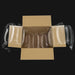 PA nylon air pillows 200×120 mm used for void fill inside cardboard box