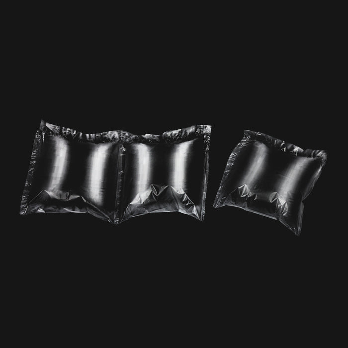 Angled view of PA nylon air pillows 200×200 mm for void fill packaging