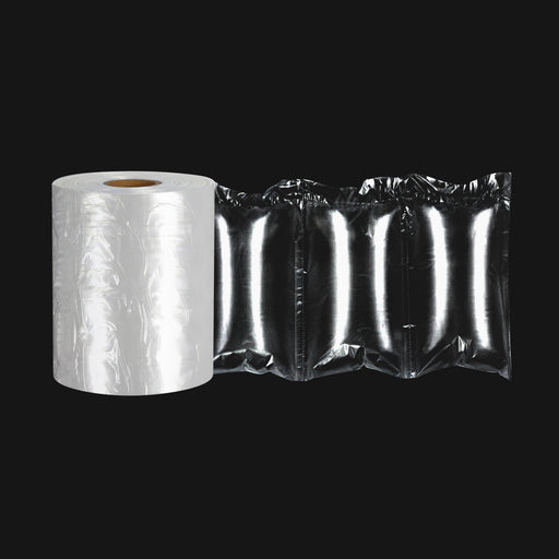 PA nylon air pillows roll 200×120 mm, 500 m – packaging film on roll with inflated cushions