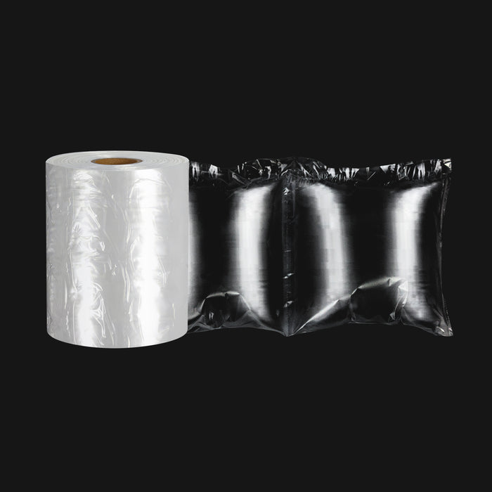 PA nylon air pillows roll 200×200 mm, 500 m with inflated cushions