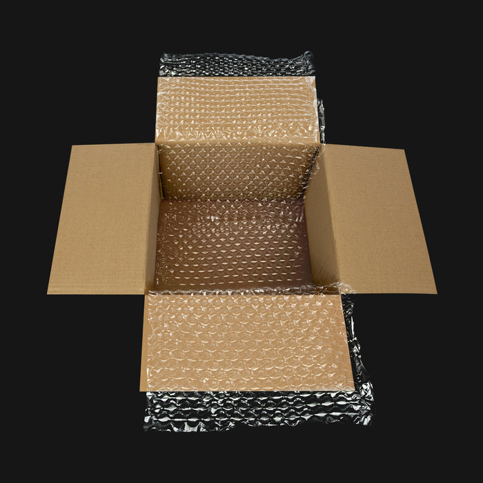 PA nylon air protective film 400×320 mm with 2.0 cm bubbles used inside cardboard box