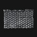 Top view of PA nylon air protective film 400×320 mm, 2.0 cm bubble cushioning