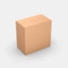PAKFUL Universal XL 100% parcel box 590×340×590 mm – closed cardboard box on white background