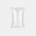 One inflated 200 × 120 mm air pillow made from recyclable HDPE