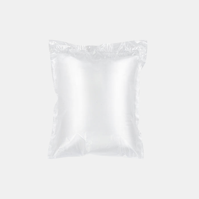 One inflated air pillow, 200 × 150 mm, made from recyclable HDPE film