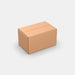 Smart Posti M 50% parcel locker box 210×330×360 mm – closed cardboard box on white background