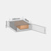 Smart Posti S 50% parcel locker box 210×330×110 mm – cardboard box placed in half of an S-size parcel locker compartment