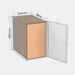 Smart Posti XL 100% parcel locker box 590×350×590 mm – cardboard box placed in XL-size parcel locker compartment
