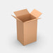 Smart Posti XL 50% parcel locker box 300×350×590 mm – open cardboard box on white background