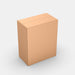 Unisend XL 100% parcel locker box 600×340×735 mm – closed cardboard box on white background