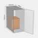 Unisend XL 50% parcel locker box 300×340×370 mm – cardboard box placed in XL-size parcel locker compartment