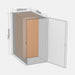 Unisend XL 70% parcel locker box 300×340×735 mm – cardboard box placed in XL-size parcel locker compartment