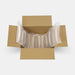 Open box with partially unrolled 200 × 100 mm air pillow film roll
