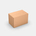 Venipak L parcel locker box 600×380×390 mm – closed cardboard box on white background