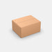 Venipak M 50% parcel locker box 300×380×190 mm – closed cardboard box on white background