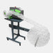 ZL5000 air cushion film rewinder with inflated bubble roll for packaging